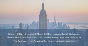 KDLM attorneys have been recognized for years by best lawyers