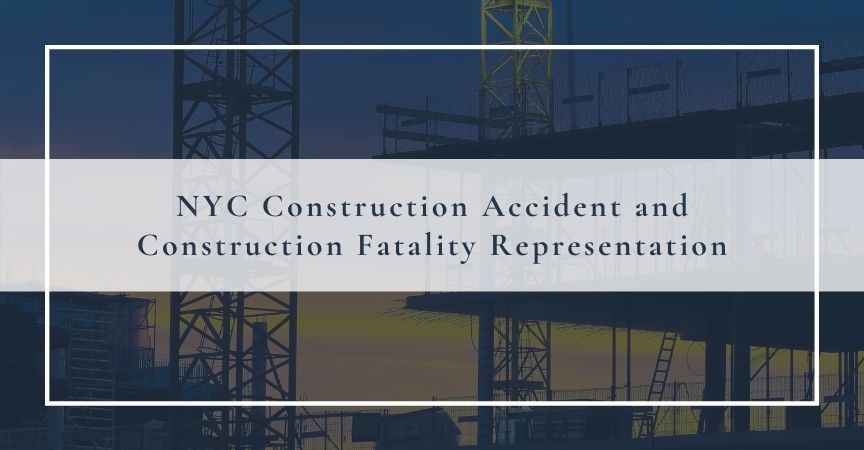 NYC Construction Accident and Construction Fatality Representation