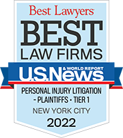 KDLM Best Law Firms by US News in Personal Injury Litigation - Plaintiffs - Tier 1 in New York City for 2022