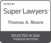 Super Lawyers Thomas A. Moore blog badge