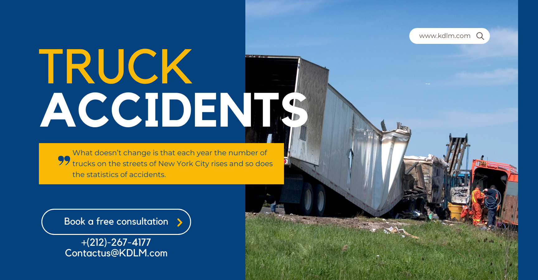 Truck Accidents feature image for KDLM