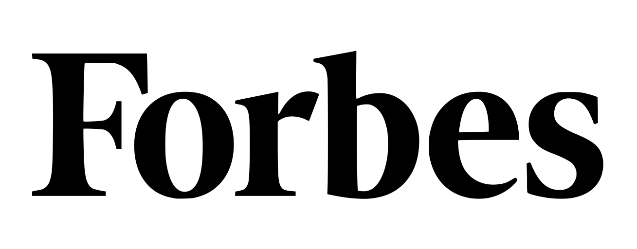Forbes logo on a green background highlighting personal injury expertise.